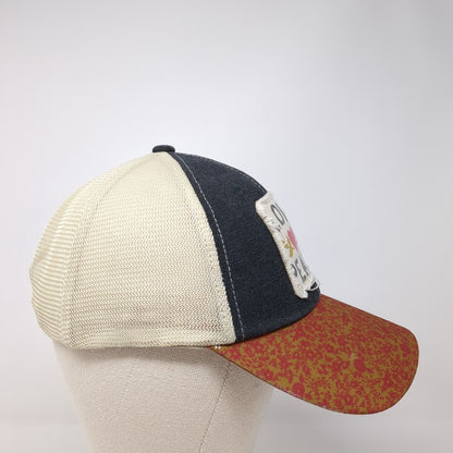Love Peace Snapback Trucker Hat Multi One Size Mesh Back Natural Life