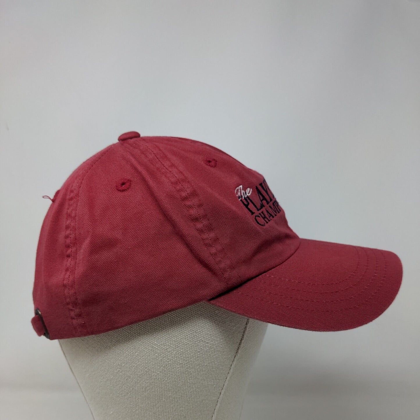 The Players Championship Slideback Hat Red One Size Embroidered Imperial