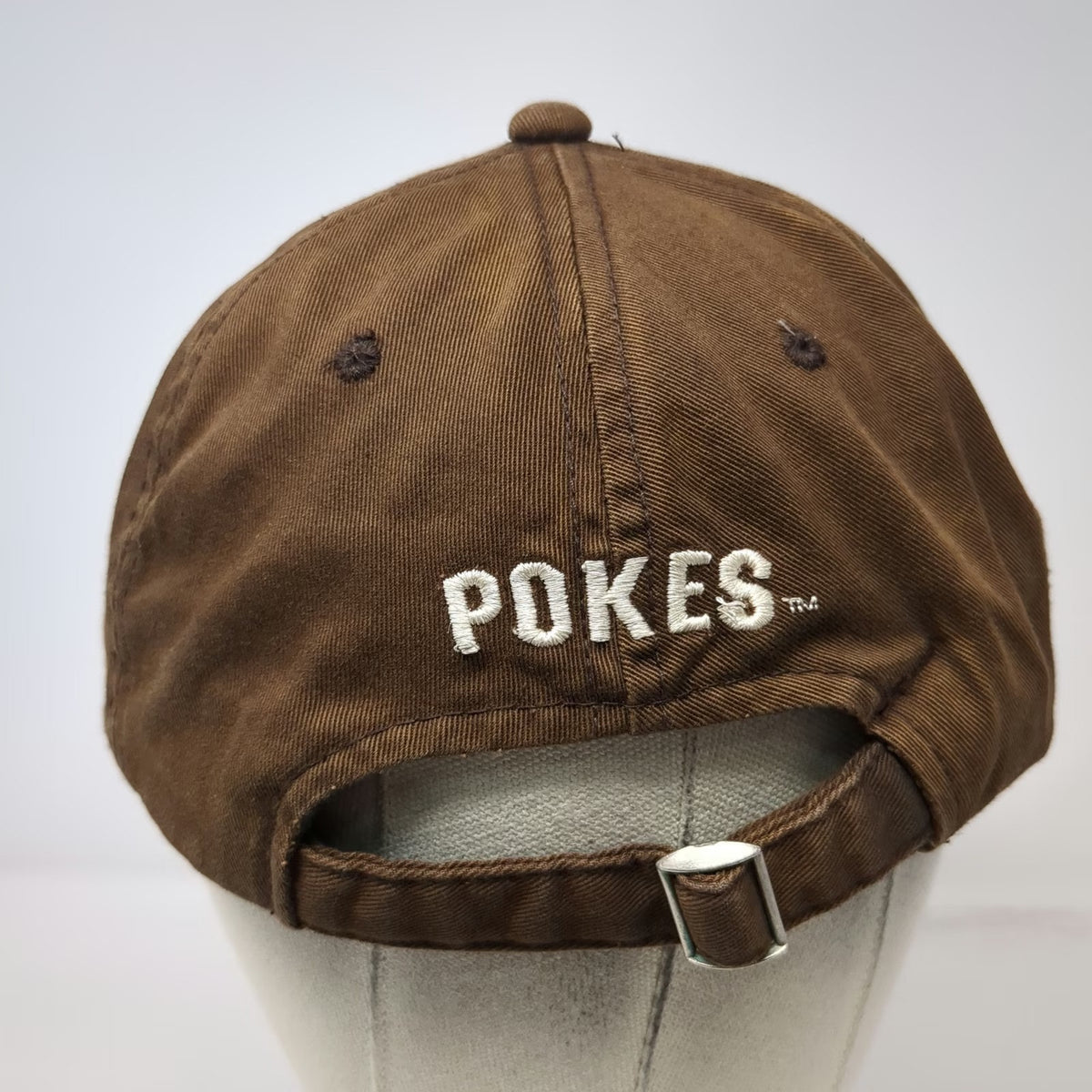 Wyoming Cowboys NCAA Signatures Baseball Cap Brown One Size Slideback Pokes Hat