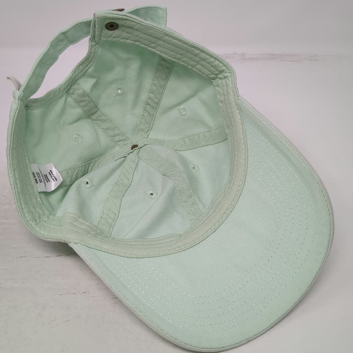 Life is Good Baseball Cap Green One Size Adjustable Cotton Slideback Hat Logo