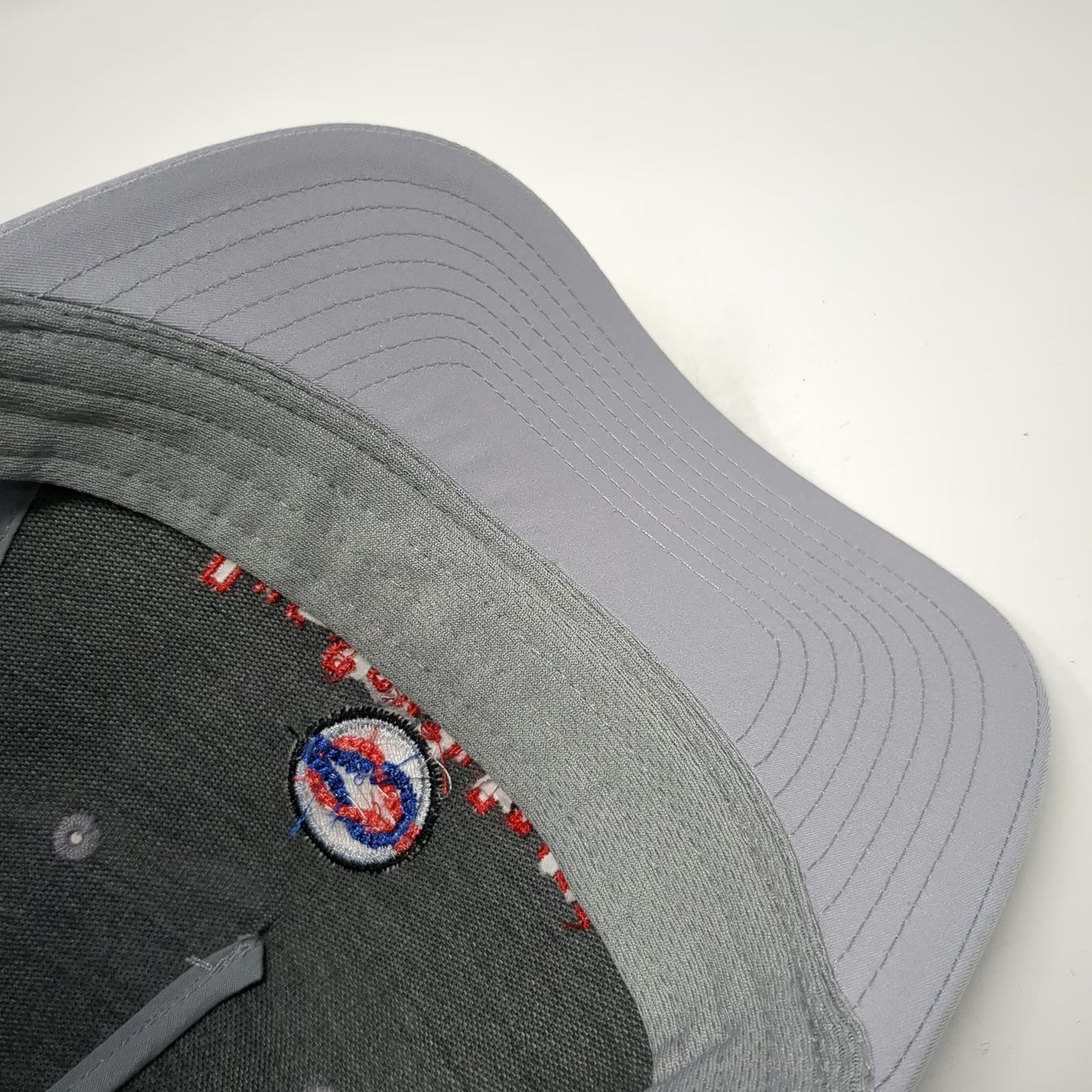 Richardson 5 Panel Gray Hat One Size Snapback Rope Southcoast Chamber Knot