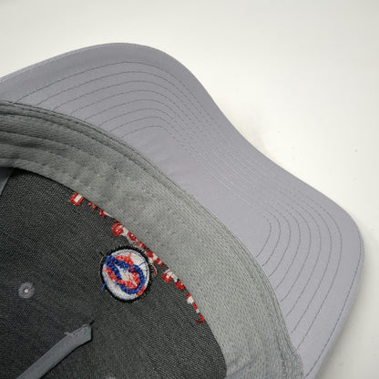 Richardson 5 Panel Gray Hat One Size Snapback Rope Southcoast Chamber Knot