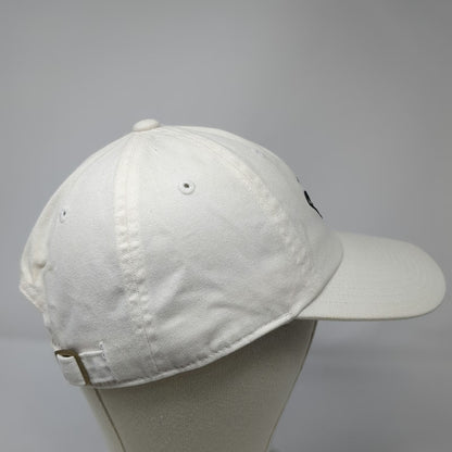 American Needle Baseball Cap White One Size Paris Embroidered Cotton Buckle Hat