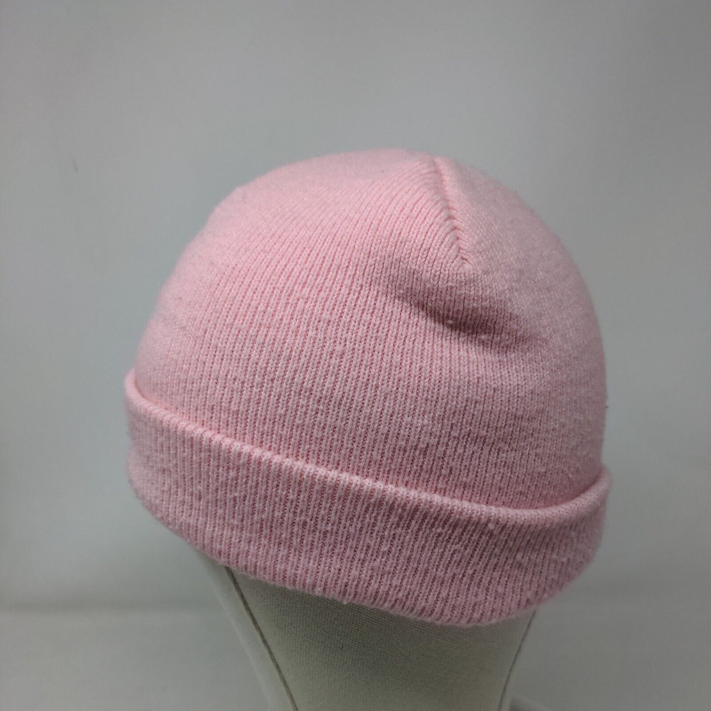 Nike Knit Beanie Hat Pink Toddler Embroidered Swoosh Solid