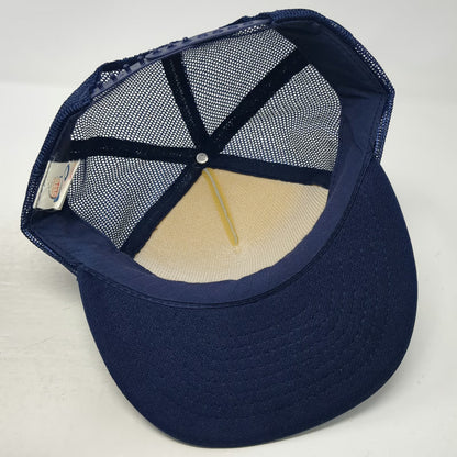 Otto Snapback Trucker Hat Blue White One Size KTRB AM 860 Stereo Radio Station
