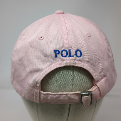 Polo Ralph Lauren Baseball Cap Purple One Size Hat Embroidered Cotton Slideback