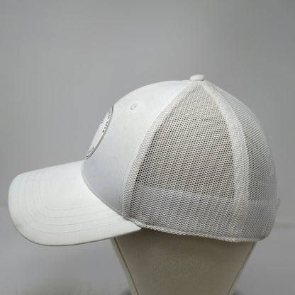 Pukka Baseball Cap White One Size Albertsons Boise Open Golf Mesh Slideback Hat