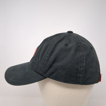 EVS Patch Slideback Hat Black One Size Adjustable Solid 6 Panel Outdoor