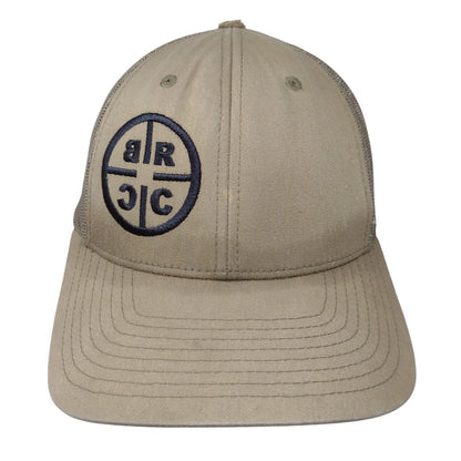 BRCC Snapback Mesh Back Trucker Hat Multi M/L Embroidered Richardson