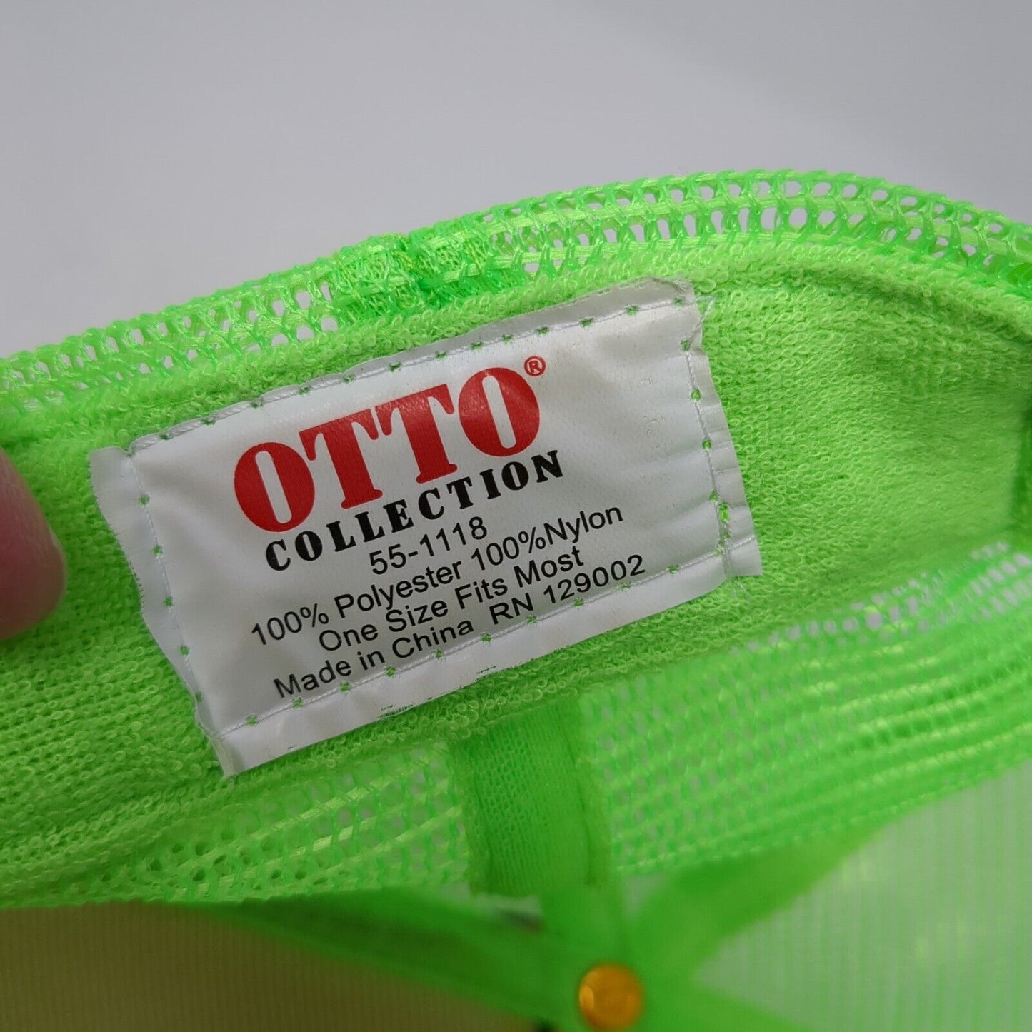 Dalbello Snapback Trucker Hat Multicolor OS Adjustable Mesh Back Rope Otto