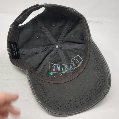 Gray One Size Baseball Cap Hat Chasing My Joy Arrow Contrast Stitching Strapback