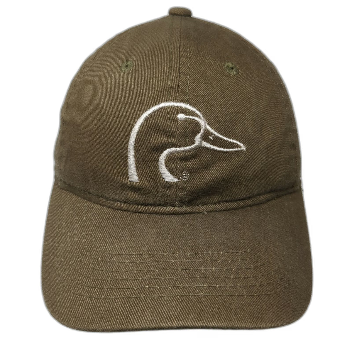 Outdoor Cap Ducks Unlimited Baseball Cap Brown One Size Embroidered Strapback