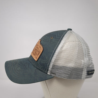 Dri-Duck Trucker Hat Green One Size Adjustable Mesh Back 6 Panel Polyester