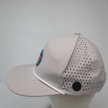 Telic Born in Boise Snapback Hat Gray OS Adjustable Rope Play Hard Recover