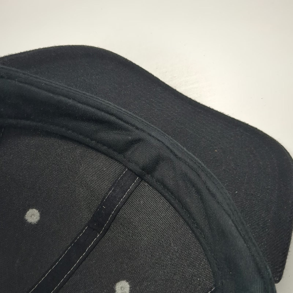 H&M Snapback Hat Gray One Size Flat Brim Harlem New York Basketball Athl Dept
