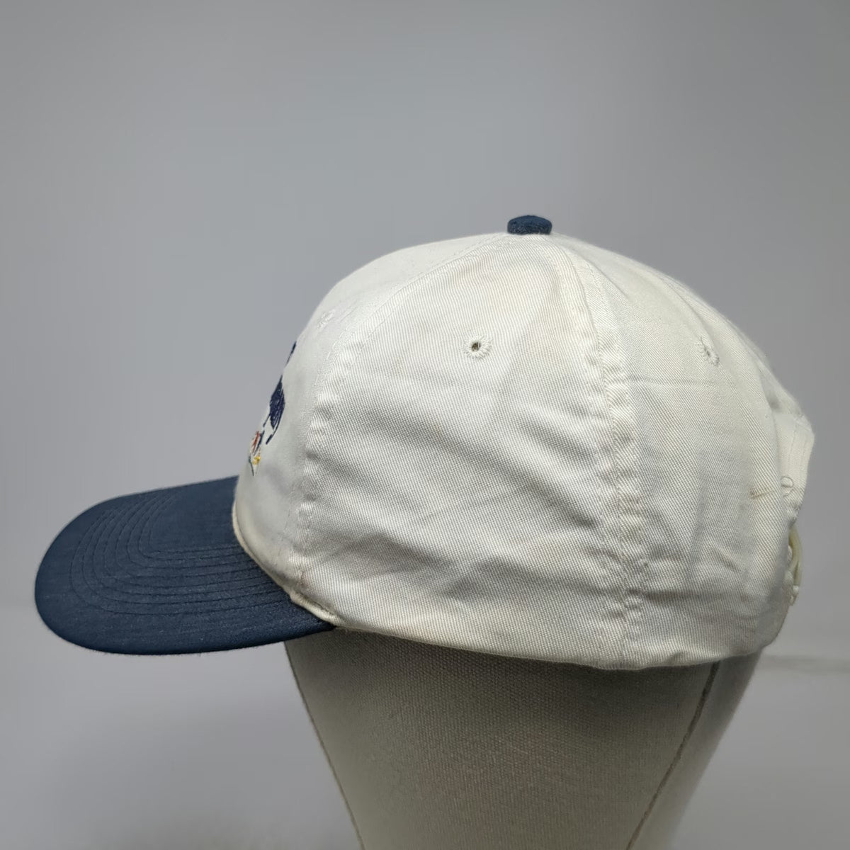 Otto Snapback White Blue One Size Wells Rural Electric Company Embroidered Hat