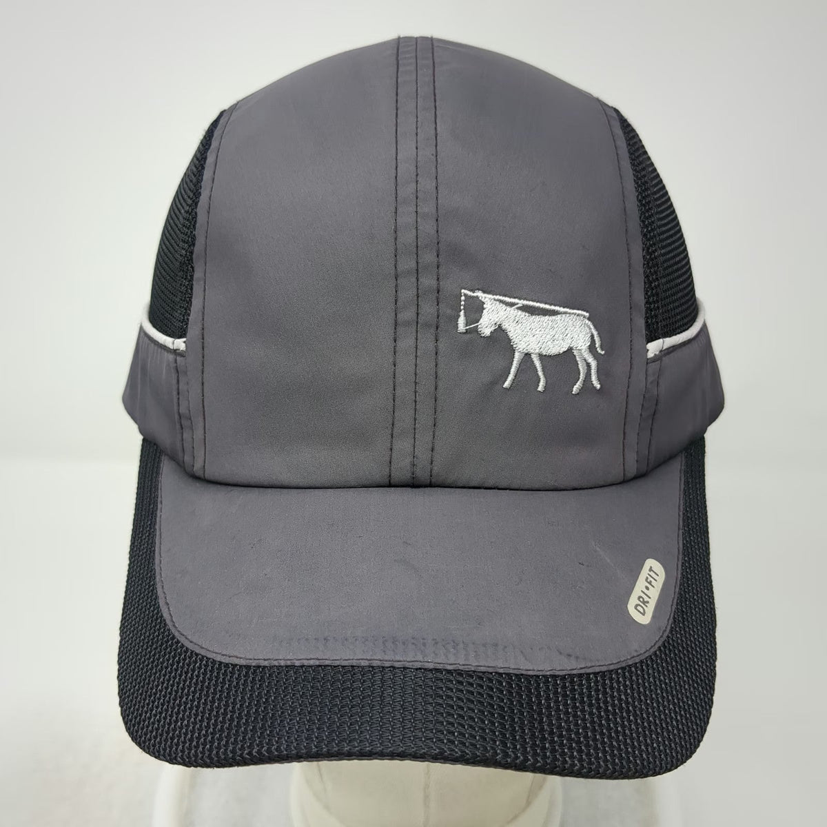 Sport Caps Baseball Cap Gray Black One Size Baja Brewing Co Donkey Mesh Hat