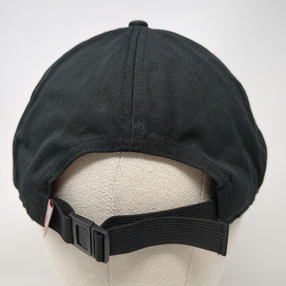 Jackson Hole Baseball Cap Black OSFM Strapback Organic Cotton Canvas Hat Bronco
