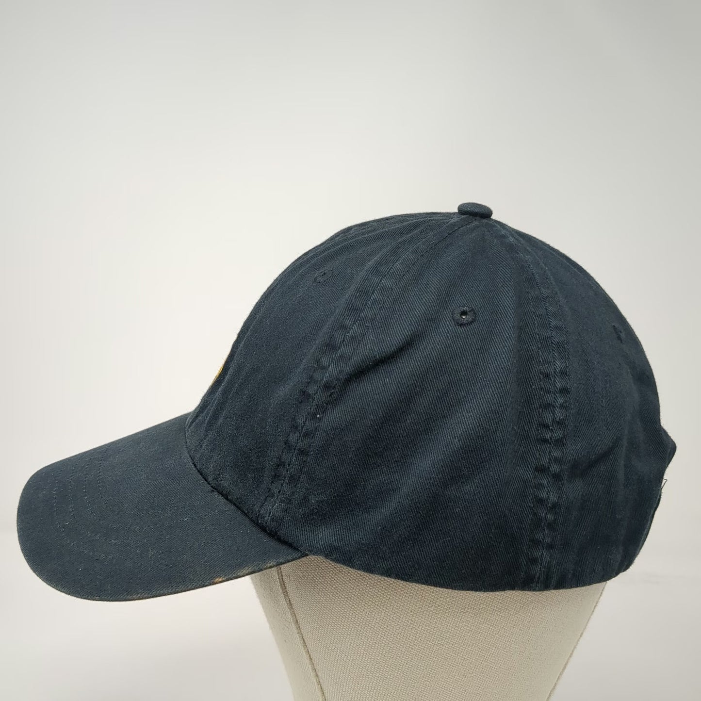 Polo Ralph Lauren Baseball Cap Black OS Embroidered Logo Strapback Hat Pony