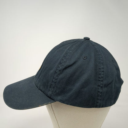 Polo Ralph Lauren Baseball Cap Black OS Embroidered Logo Strapback Hat Pony