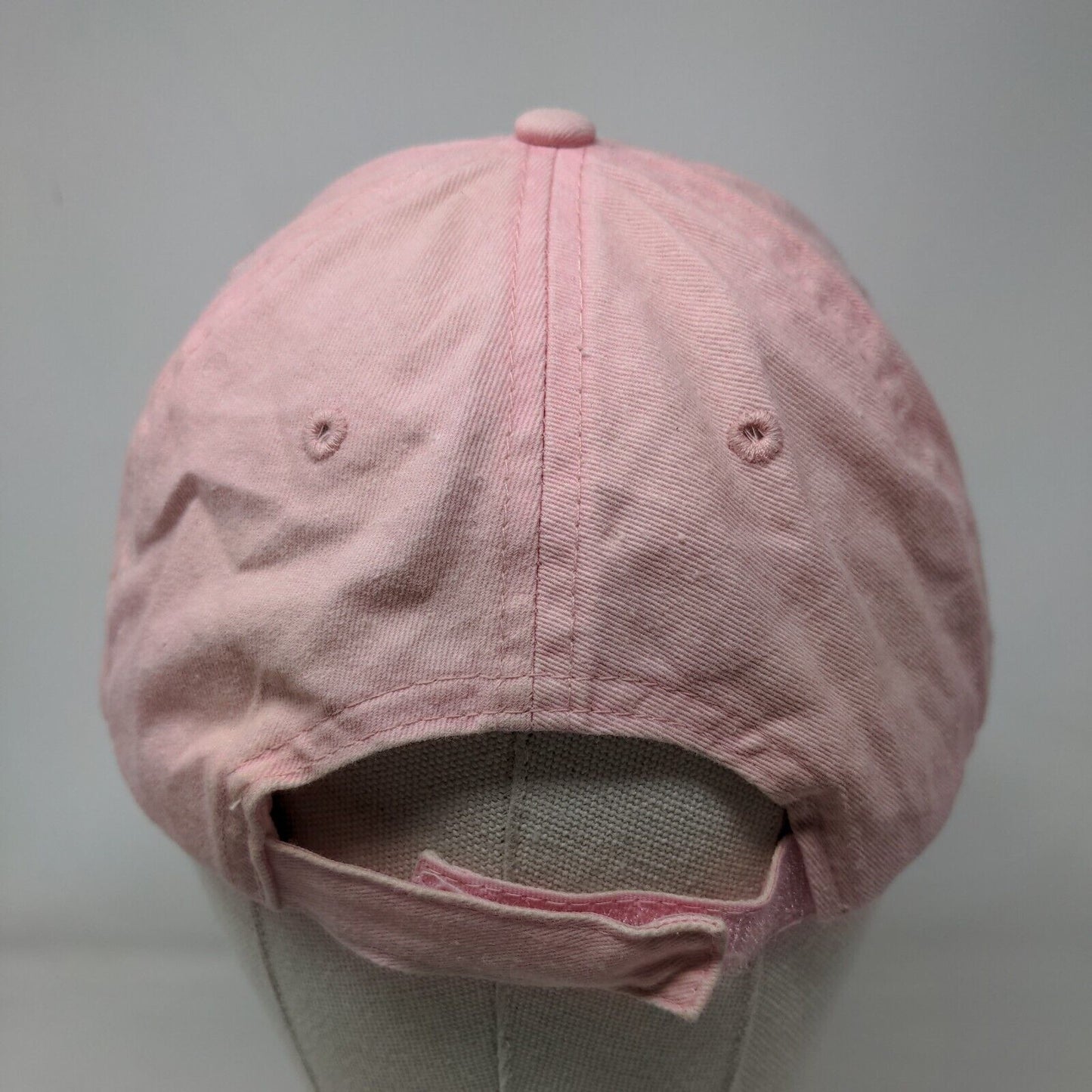 Unbranded Strapback Hat Pink Starlight OSFM Adjustable 6 Panel Blank