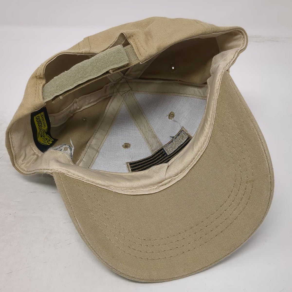 Voodoo Tactical Baseball Cap Beige One Size American Flag Skull Tactical Hat
