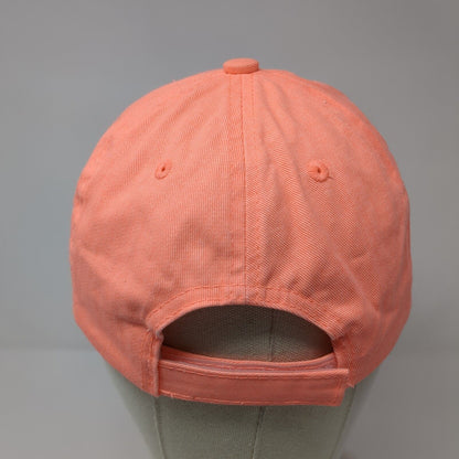 Outer Banks North Carolina Strapback Hat Pink One Size Adjustable