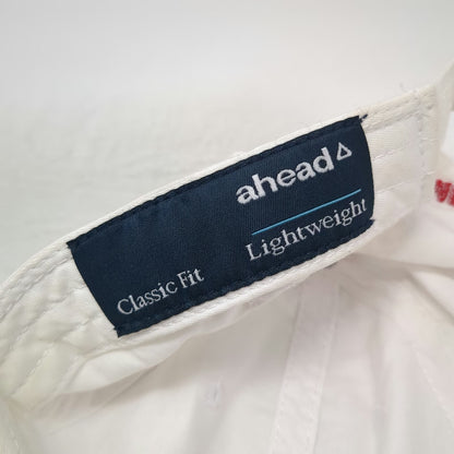 Ahead Baseball Cap White One Size USGA Member 125th US Open Oakmont Squirrel Hat