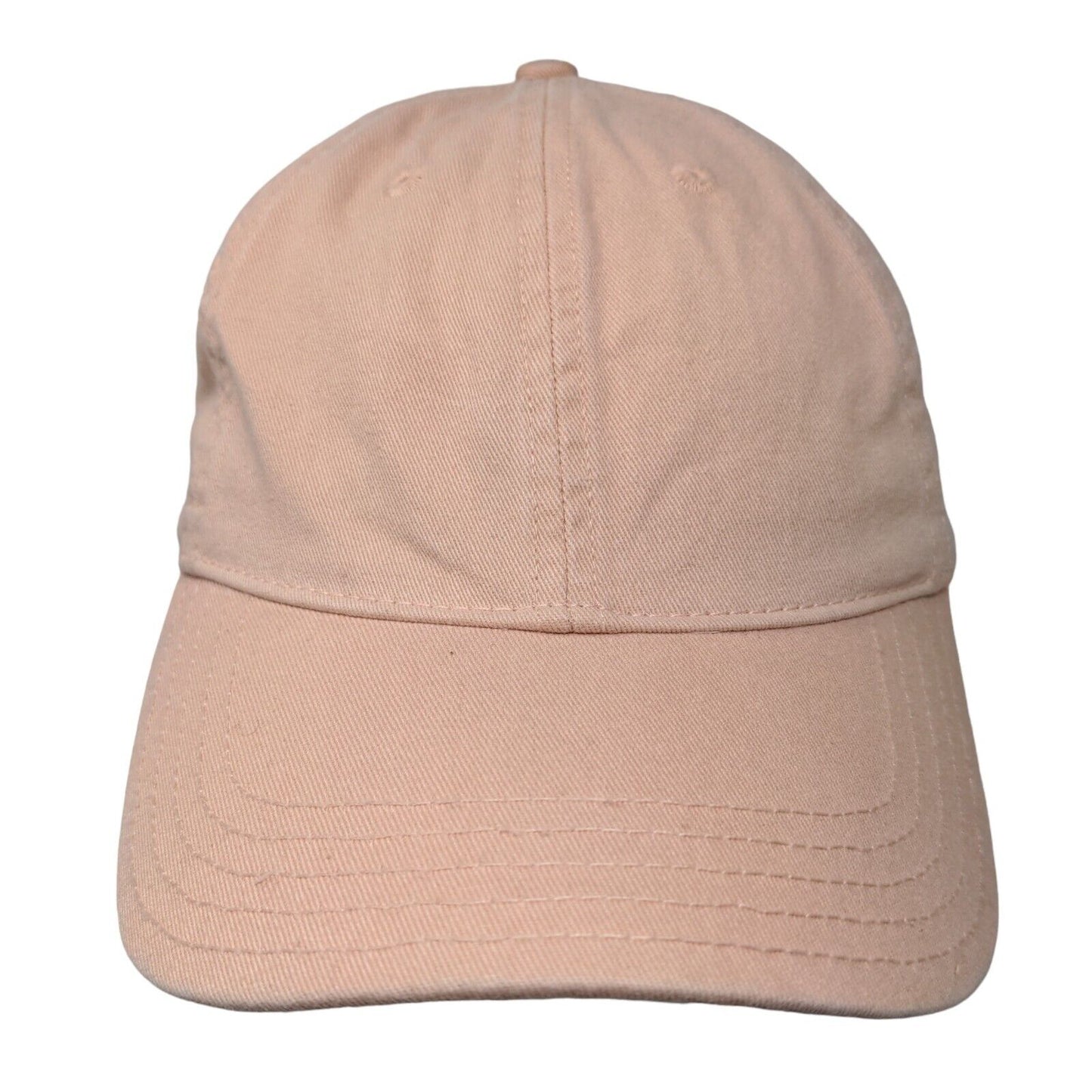 Madewell Slideback Hat Pink One Size Adjustable Embroidered 6 Panel
