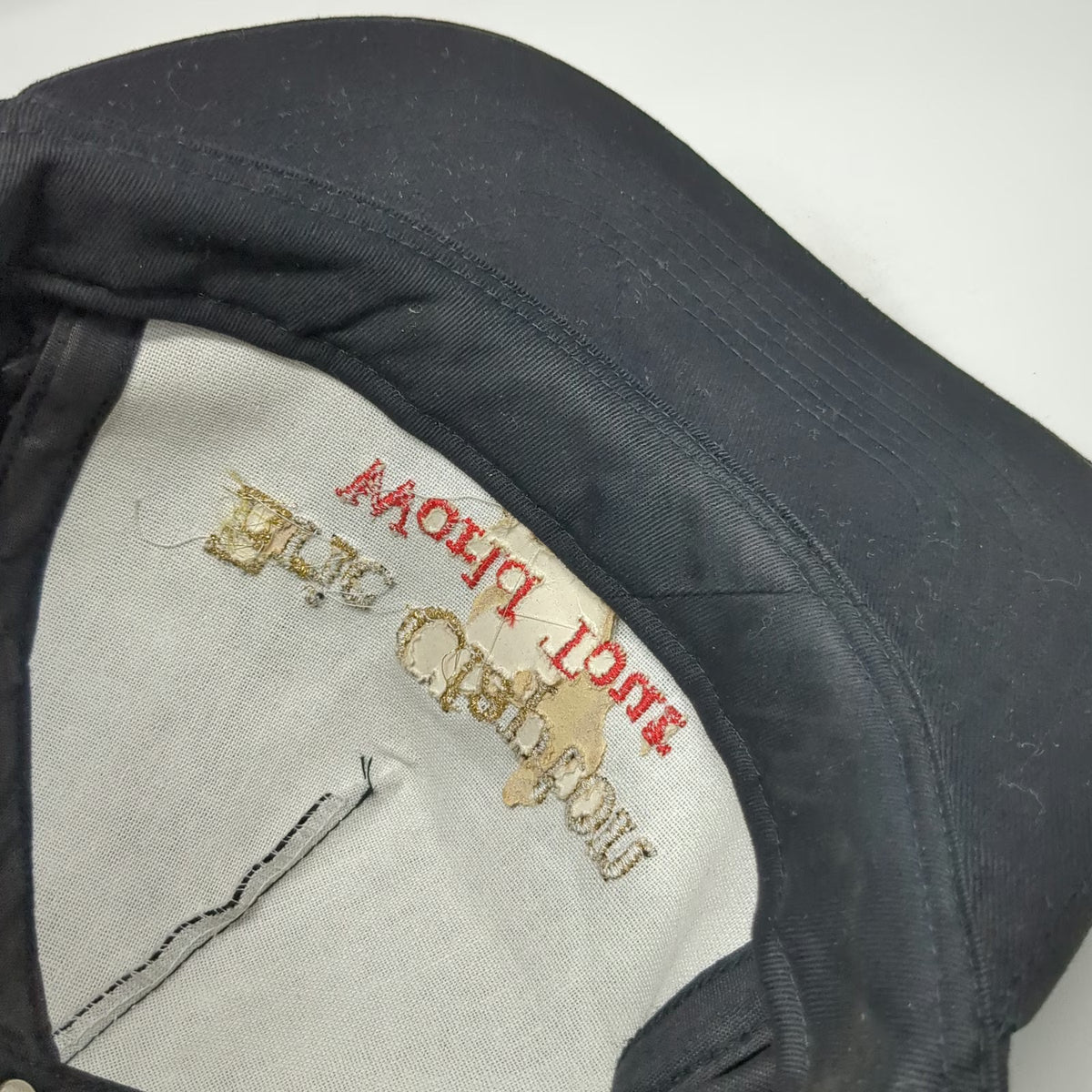 Apparel Group Eric Clapton World Tour 1992 Trucker Black Vintage Snapback Hat