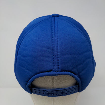 Sno West Snowmobile West Magazine Snapback Hat Blue OSFA Adjustable Rope