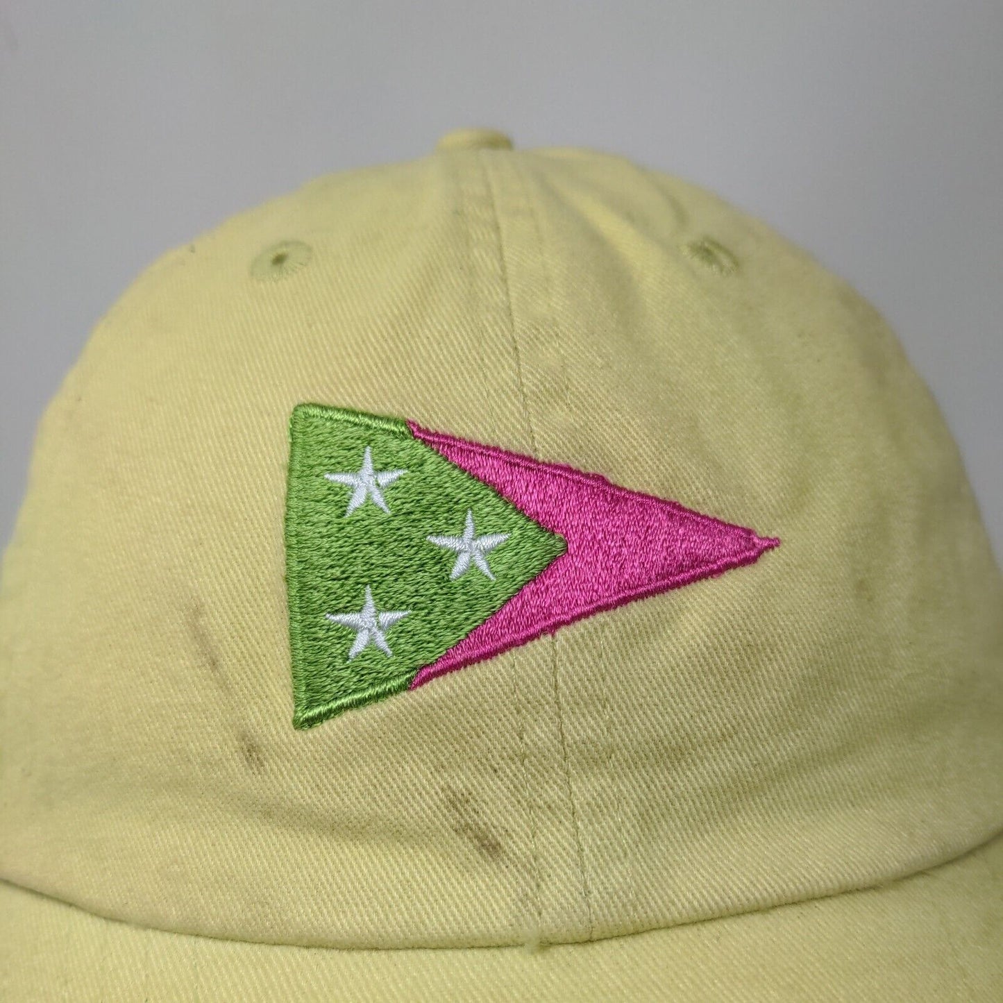 Ally Strapback Hat Green OSFM Adjustable Embroidered Patriotic KC Caps