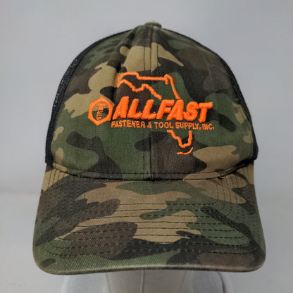 Allfast Fastener & Tool Supply Inc Snapback Trucker Hat Camouflage One Size