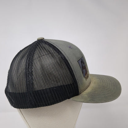 Tamba Snapback Trucker Hat Gray One Size Adjustable Mesh Back Classics Yupoong