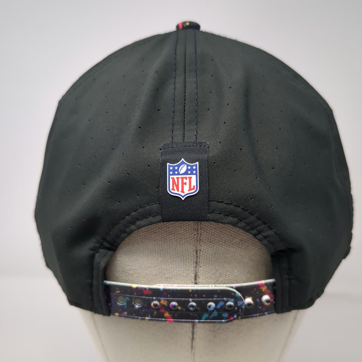 Denver Broncos NFL New Era Trucker Hat Black One Size Splatter Crucial Catch