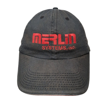 Merlin Systems Inc Slideback Hat Black One Size Embroidered Fahrenheit