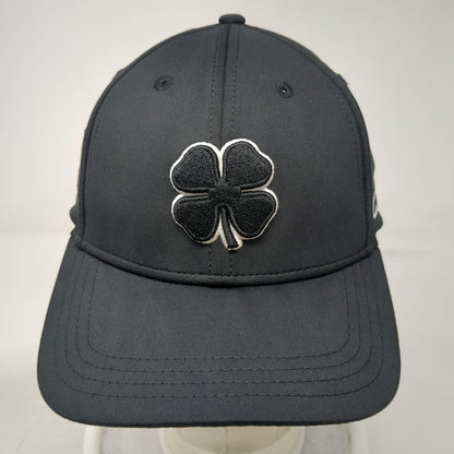 Black Clover Baseball Cap Black One Size Live Lucky Daltile Strapback Hat