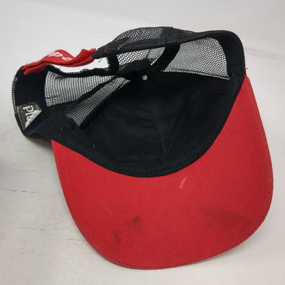 Snap-on Baseball Cap Red One Size Rock N' Roll Cab Express Mesh Strapback Hat