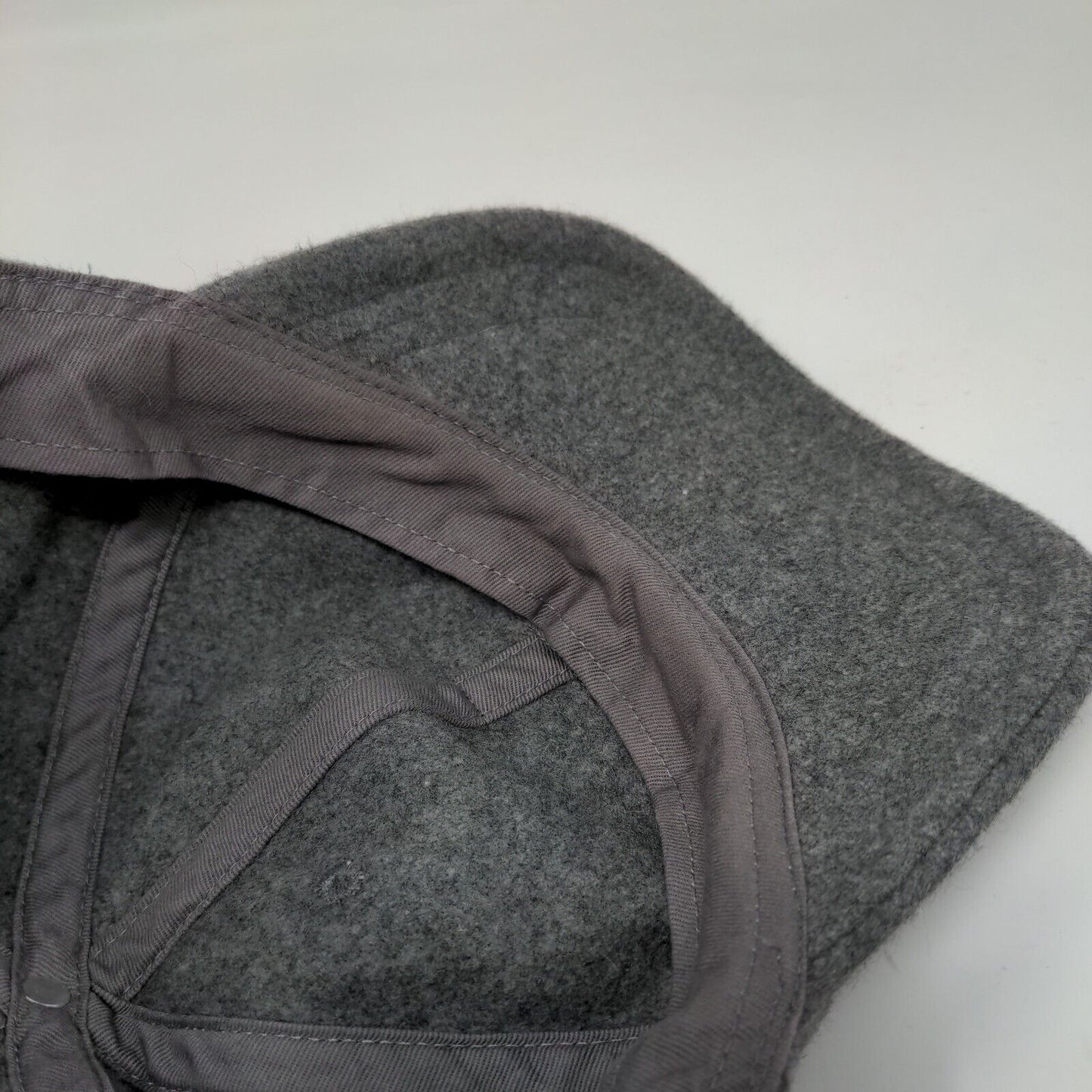 PINK Slideback Hat Gray One Size Adjustable Fleece 6 Panel Victoria's Secret