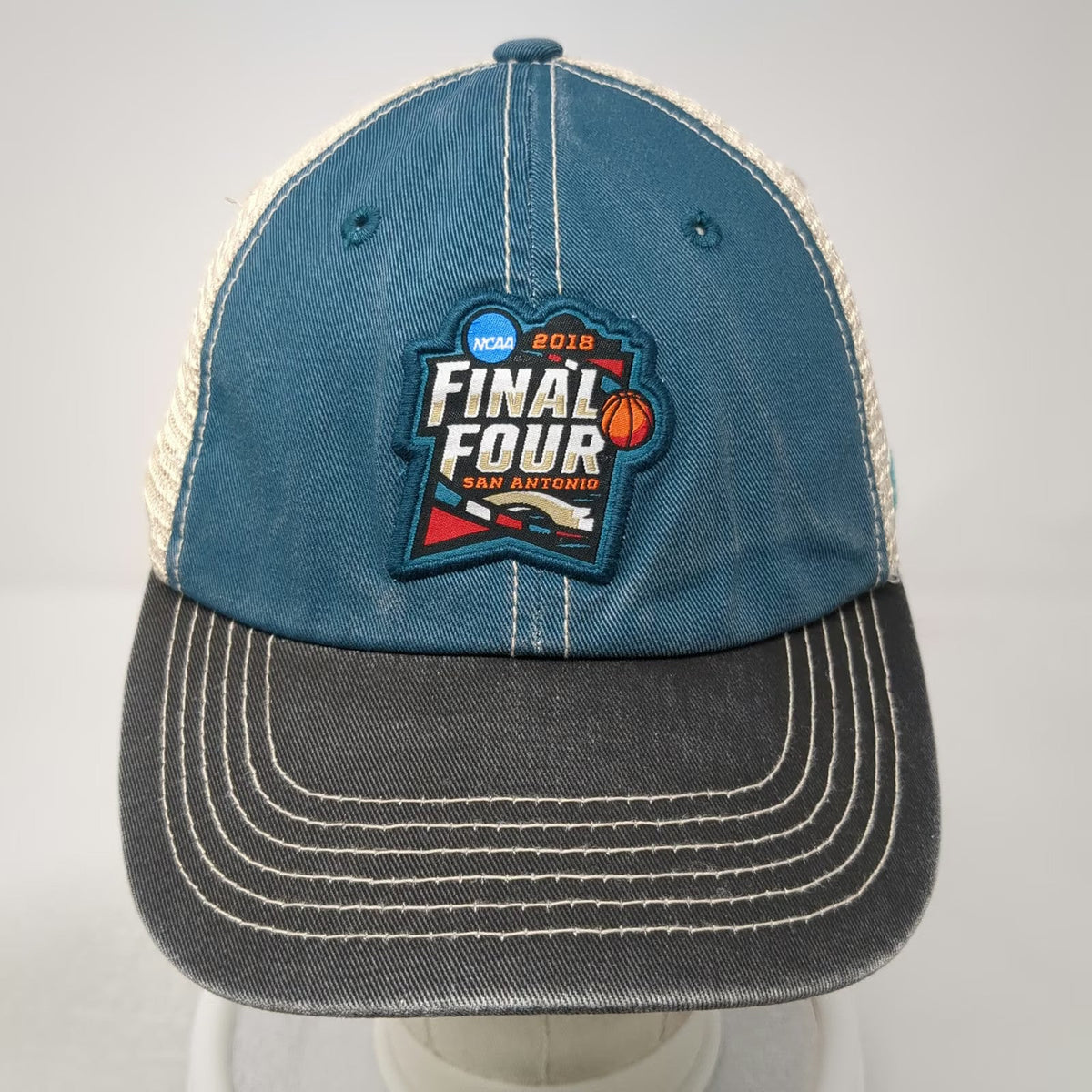 Top of the World NCAA 2018 Final Four San Antonio Trucker Hat Blue One Size Mesh