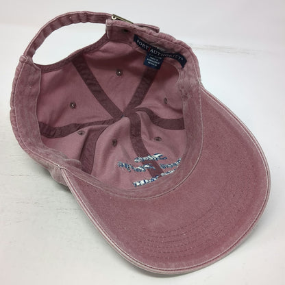 Port Authority Baseball Cap Red One Size Silver Creek Plunge Idaho Hat Cotton