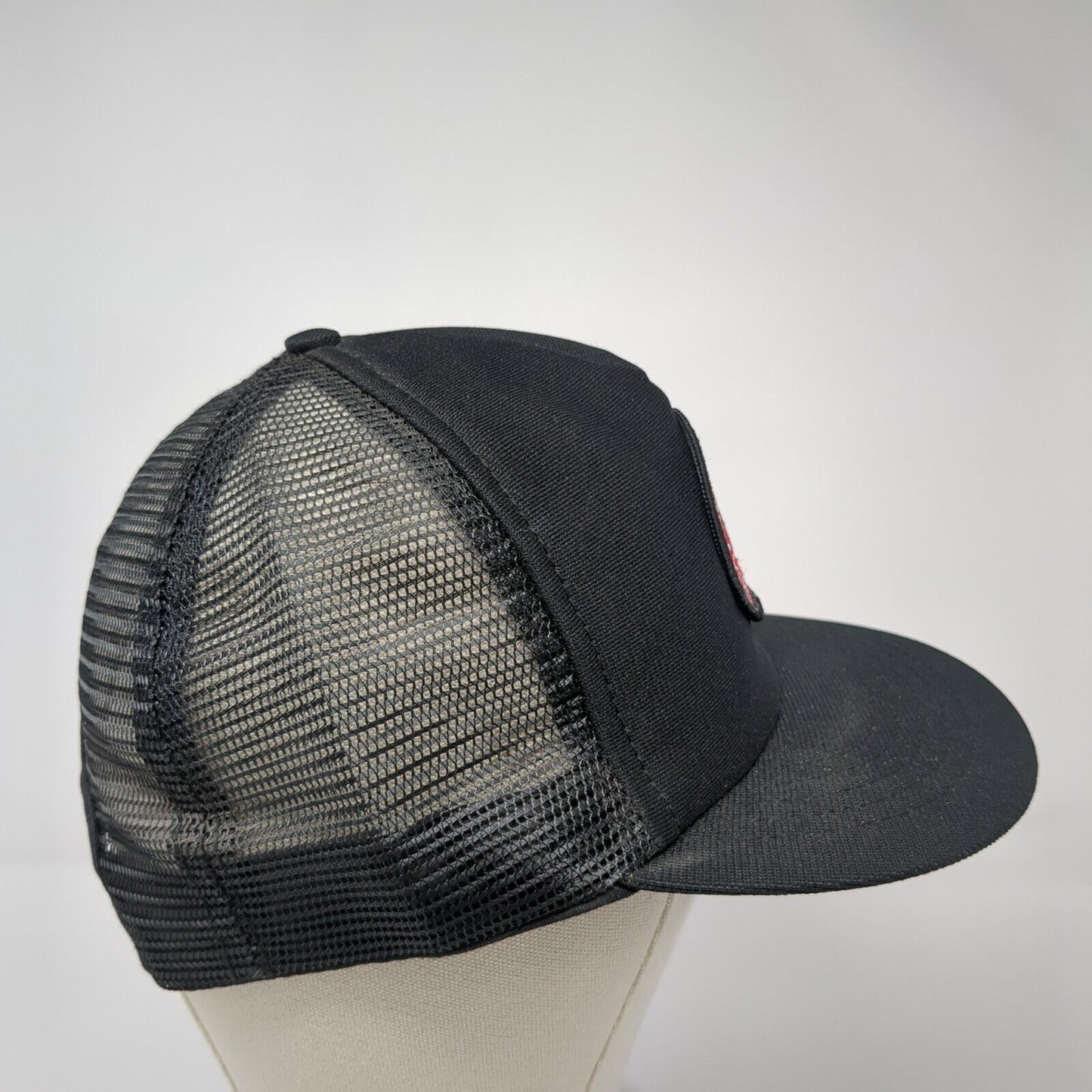 Safety Quality Performance Trucker Hat Black OS Adjustable Mesh Back Stylemaster