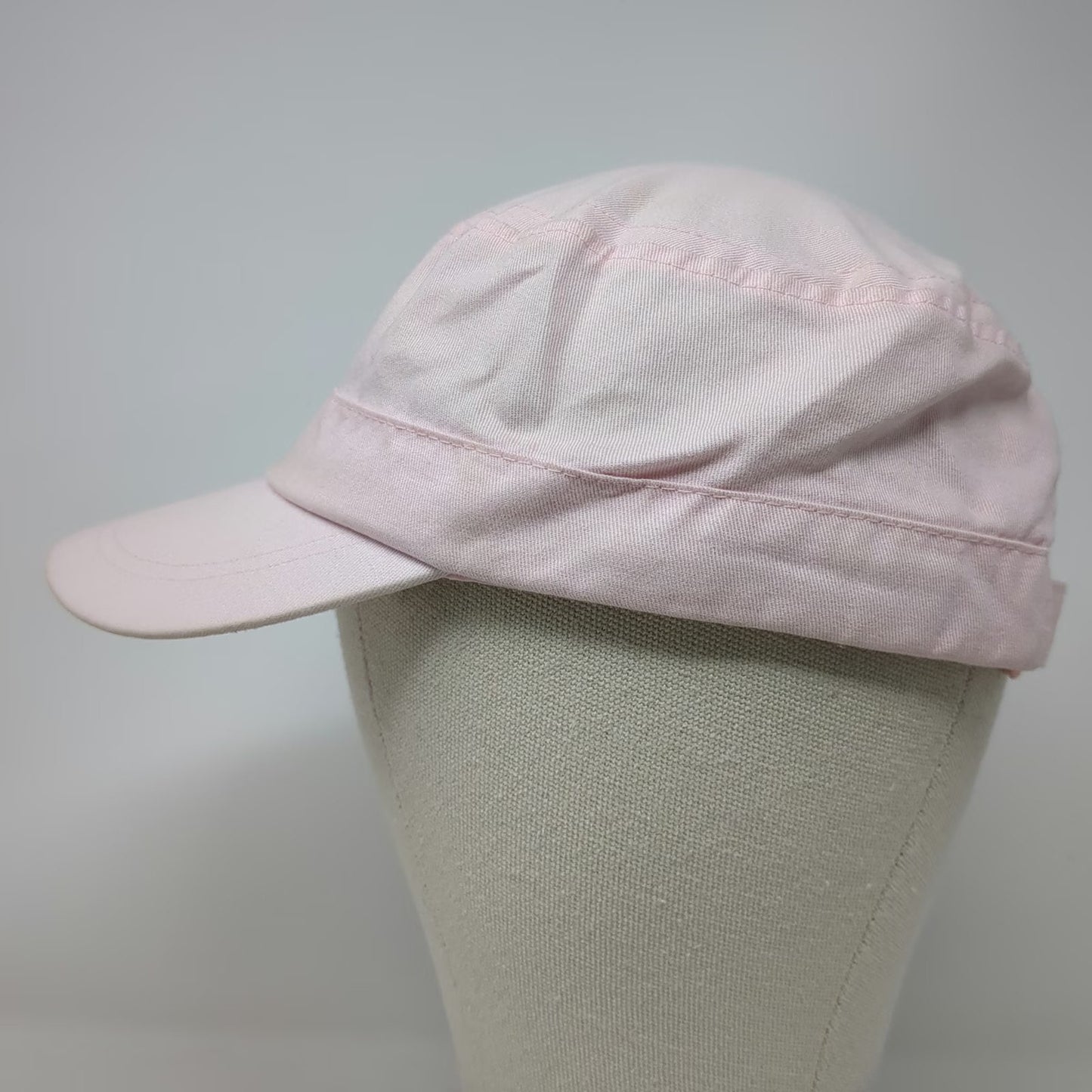 Army Cap Pink One Size Flower Butterfly Patch Cotton Strapback Cadet hat