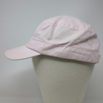 Army Cap Pink One Size Flower Butterfly Patch Cotton Strapback Cadet hat
