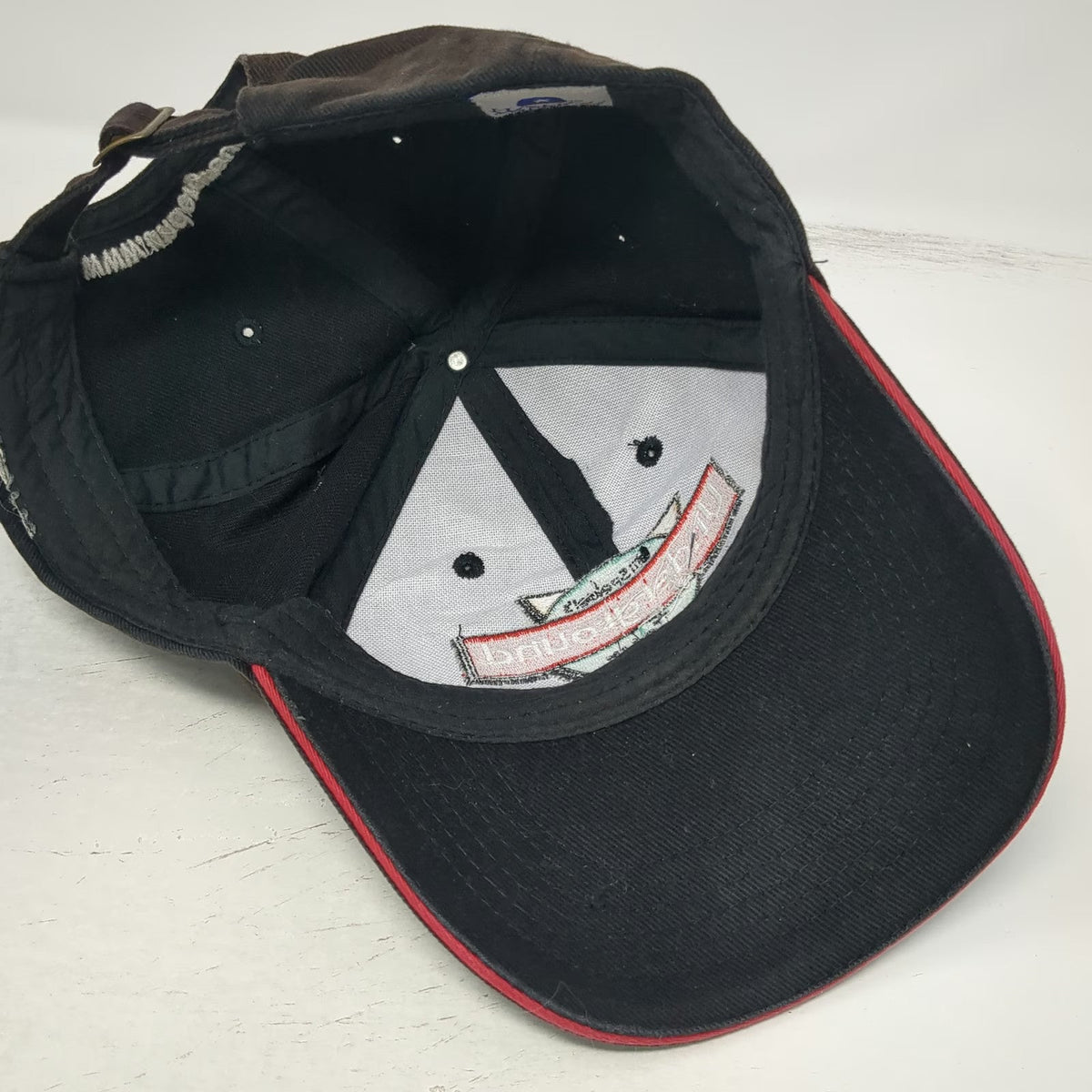 Hats of America Baseball Cap Black Bill Speidel Underground Tour Hat Vintage