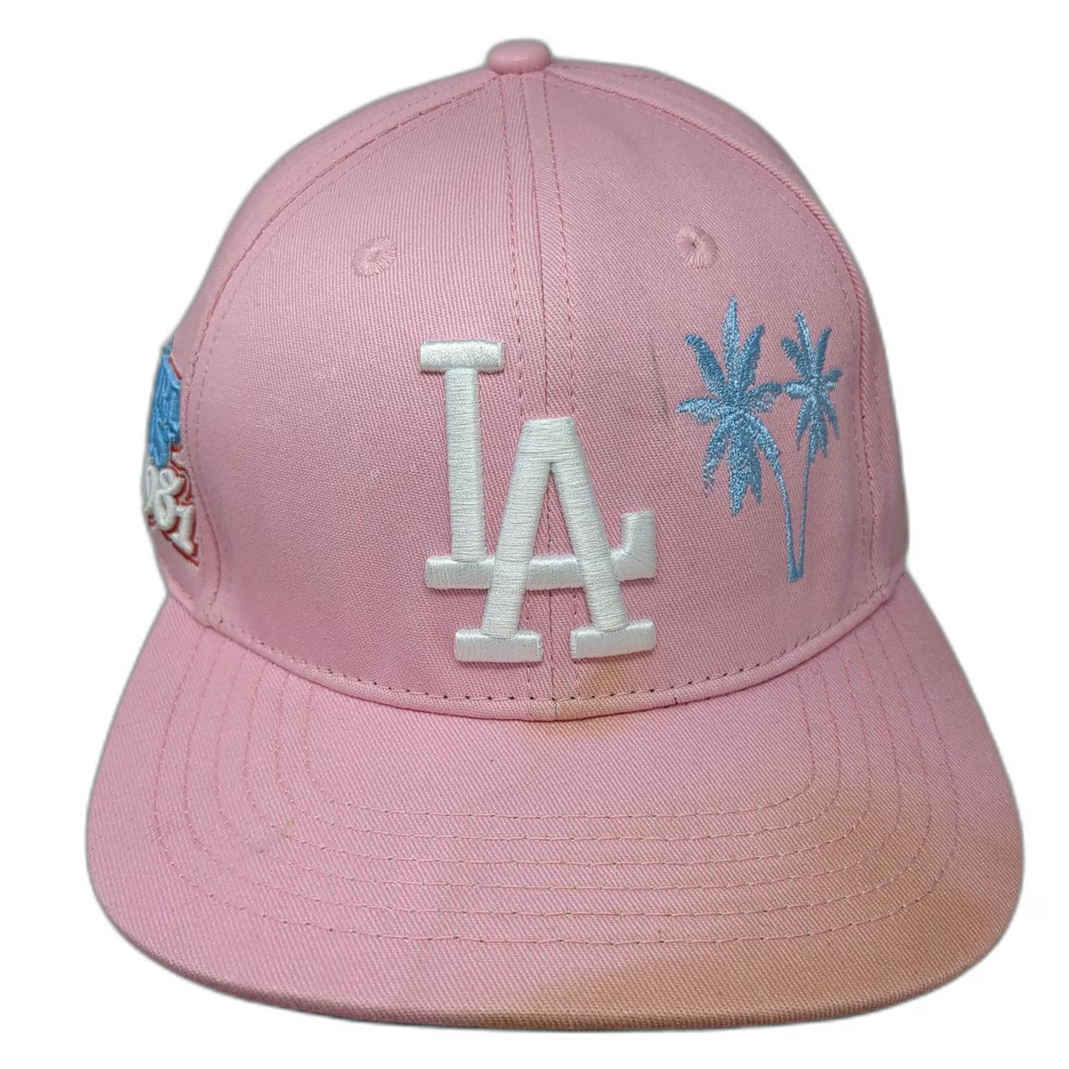 Pro Standard MLB Los Angeles Dodgers Hat Pink Snapback OS 1981 World Series