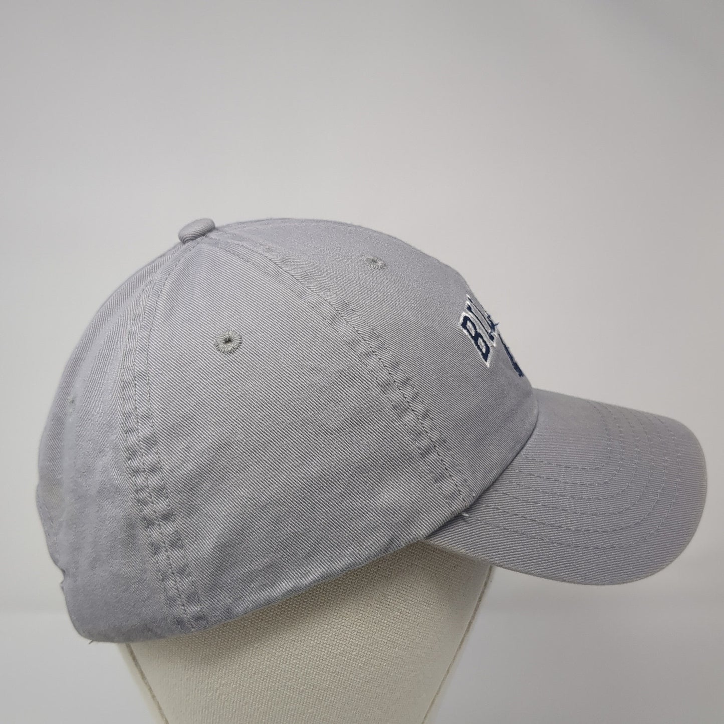 Billings MT Slideback Baseball Cap Gray One Size Adjustable Embroidered 6 Panel