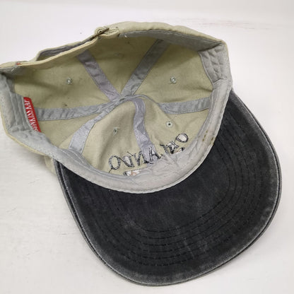 Sunkiss Kap Orlando Florida USA Baseball Cap Hat Beige Gray One Size Strapback