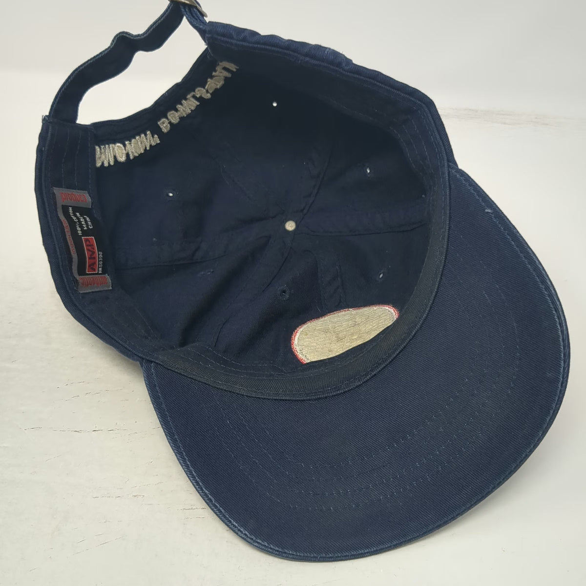 AMP Smokin' Bowls Tavern Vail Colorado Baseball Cap Blue One Size Hat EST 1966