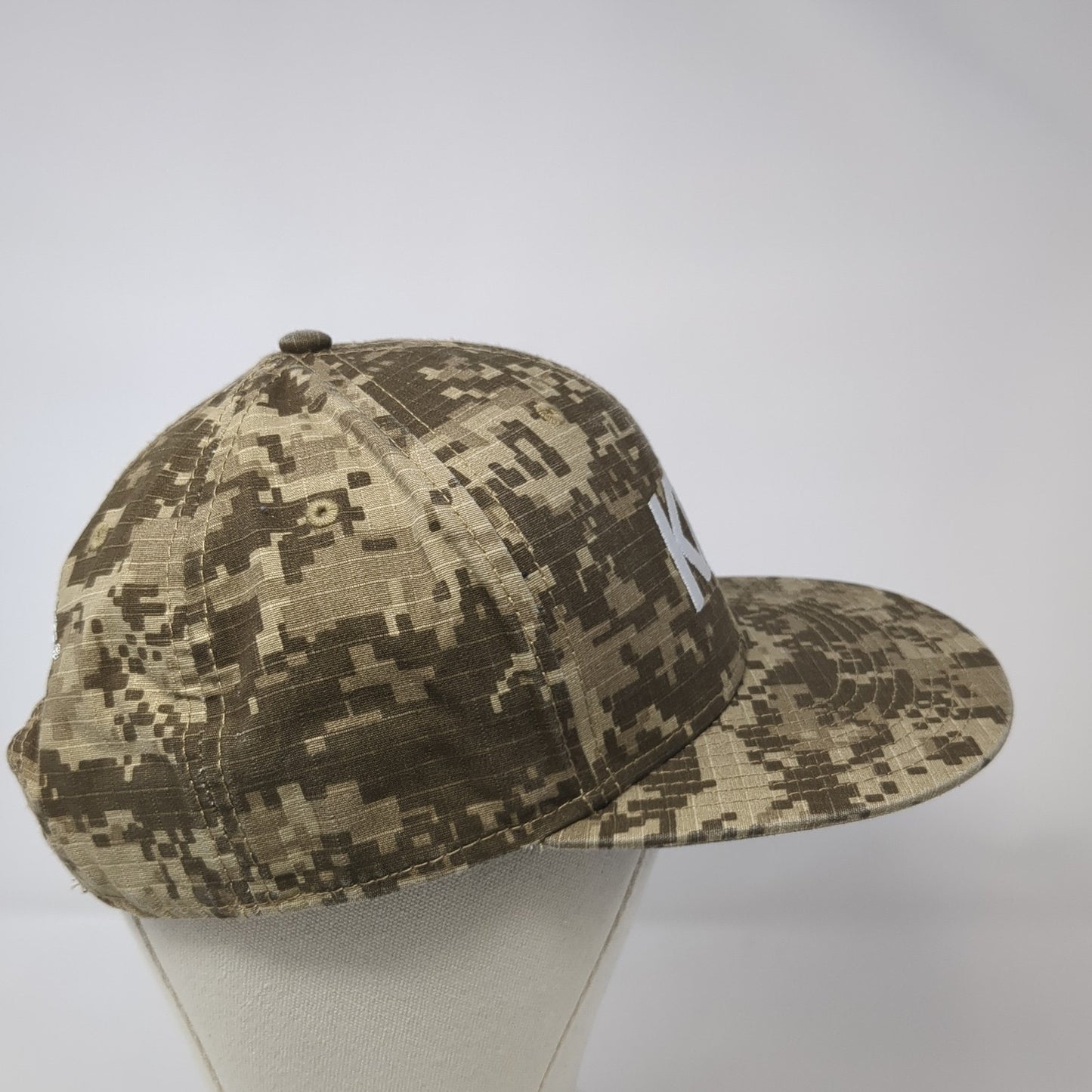 KM Kelly Moore Paints Snapback Hat Multicolor One Size Adjustable Platinum